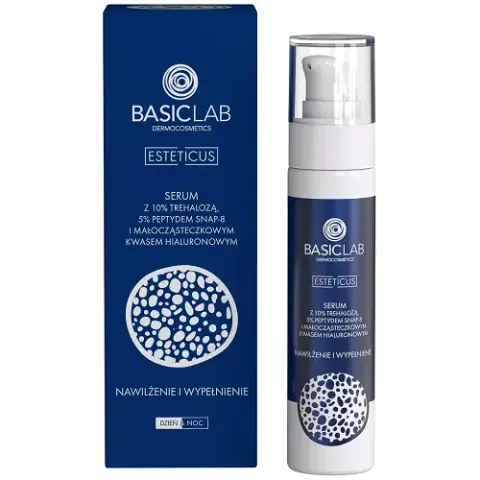 BasicLab Esteticus Serum z trehalozą 10% i 5% peptydem 50 ml
