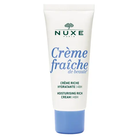 NUXE CREME FRAICHE De Beaute Bogaty Krem Nawilżający 48h - skóra sucha - 30ml