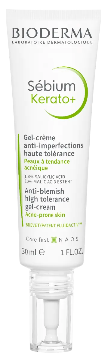 BIODERMA Sébium Kerato+ Żel-Krem Przeciwtrądzikowy - 30 ml