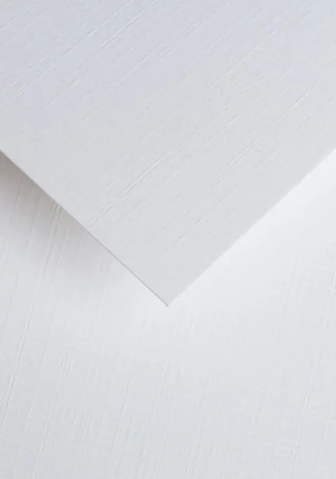 Papier ozdobny - O.Papiernia PŁÓTNO - A4 - 230 g/m² - 20 sztuk - biały OPUS