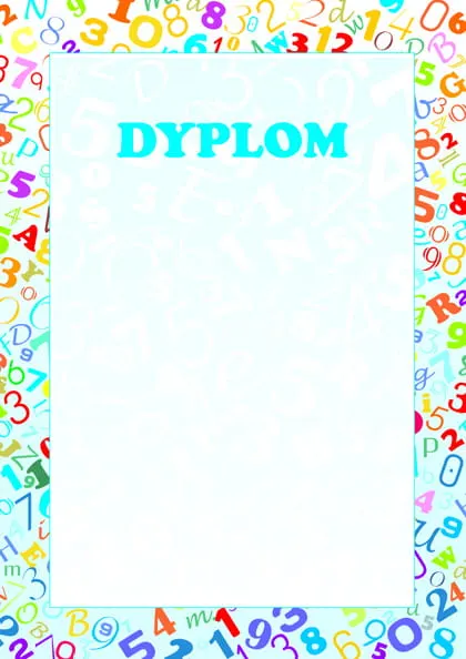 Dyplom ELEMENTARZ opk 25 szt A4 170g/m2