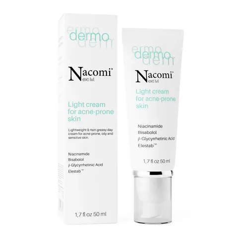 NACOMI Lekki Krem Do Skóry Trądzikowej - 50ml