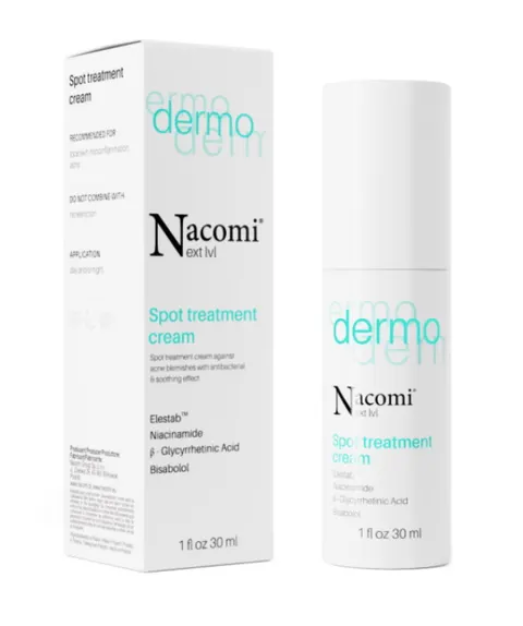 NACOMI Krem Punktowy Przeciwdziałający Niedoskonałościom - 30ml