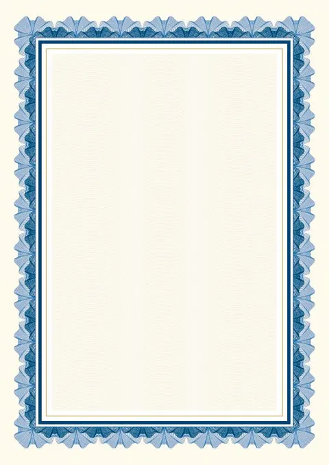 DYPLOM FALBALA N - opk 25 szt A4 - 170g/m2 dyplomy ozdobne