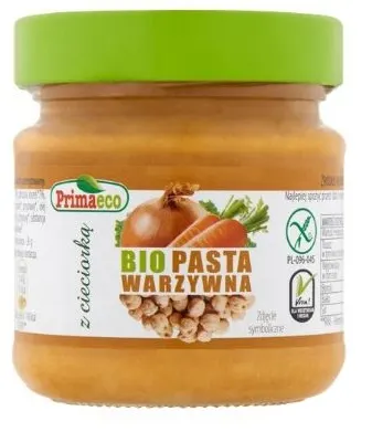 PASTA WARZYWNA Z CIECIORKĄ BEZGLUTENOWA BIO 160 g - PRIMAECO