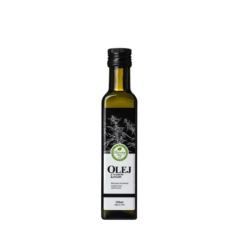 OLEJ Z NASION KONOPI 250 ml - OLEJOWY RAJ