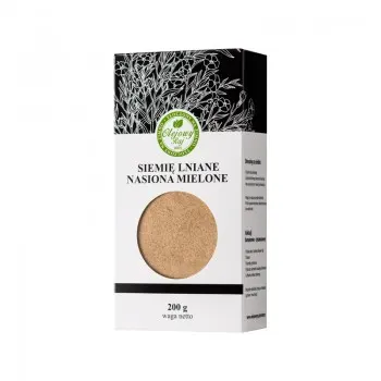 SIEMIĘ LNIANE NASIONA MIELONE 200 g - OLEJOWY RAJ