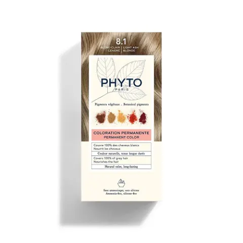 PHYTOCOLOR Farba do włosów - 8.1 Jasny Popielaty Blond