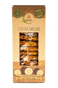 CIASTKA OWSIANE Z WIÓRKAMI KOKOSOWYMI 150g - IRENKI