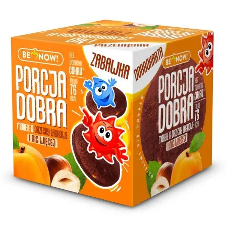 KOSTKA MORELA - ORZECH 25g - BE NOW