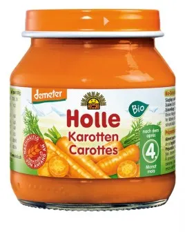 DANIE DLA DZIECI MARCHEW BIO 125g - HOLLE