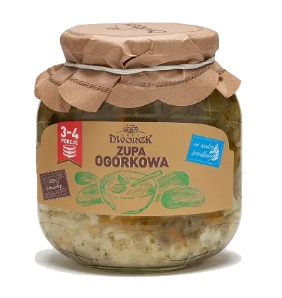 ZUPA OGÓRKOWA 680 g - DWOREK