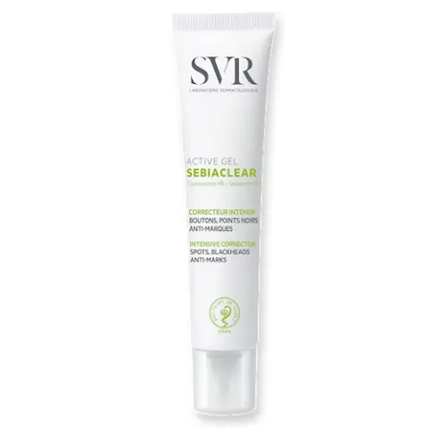 SVR SEBIACLEAR Active Gel Aktywny żel redukujący niedoskonałości 40 ml (termin ważności do 28.01.2027)