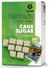 CUKIER TRZCINOWY W KOSTKACH FAIR TRADE BIO 500 g - OXFAM