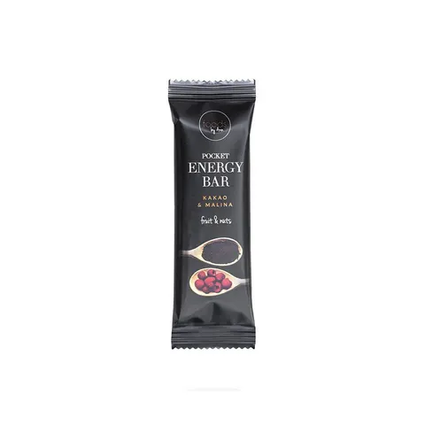 POCKET ENERGY BAR KAKAO&MALINA 35 g - Foods by Ann