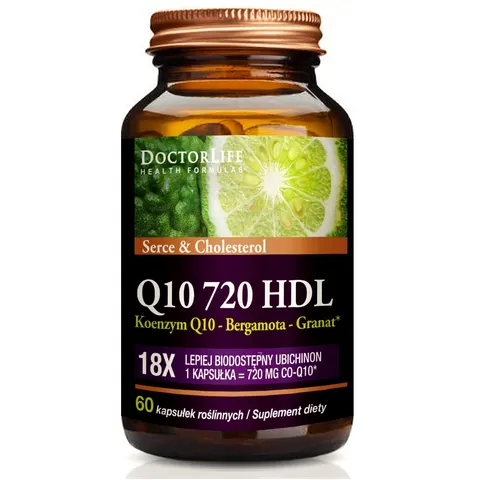 DOCTOR LIFE Glutation N-A-C suplement diety wspomagający wątrobę 60 kapsułek