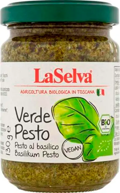 Pesto verde BIO 130 g Laselva