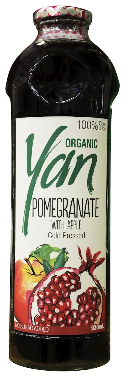 SOK Z GRANATU Z JABŁKIEM BIO 930 ml - YAN