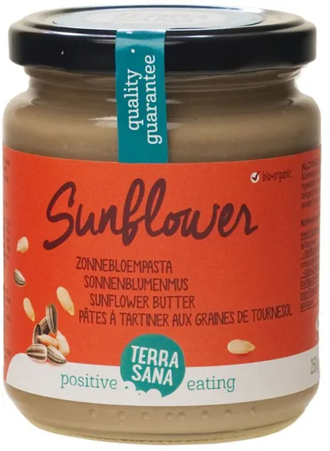 KREM Z PRAŻONYCH PESTEK SŁONECZNIKA BIO 250 g - TERRASANA