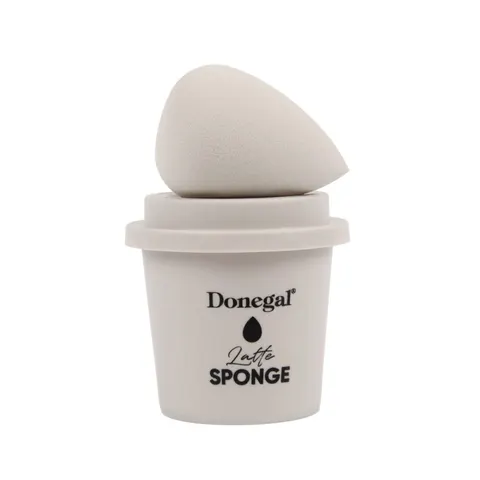Donegal Morning Coffee gąbka do makijażu z etui Latte Sponge 4350