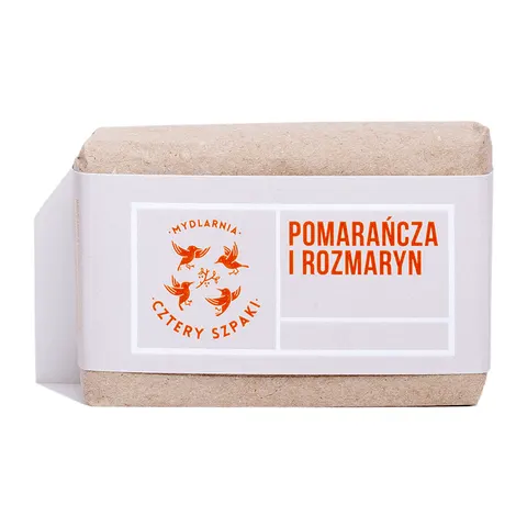 MYDŁO POMARAŃCZA ROZMARYN 110 g - 4 SZPAKI