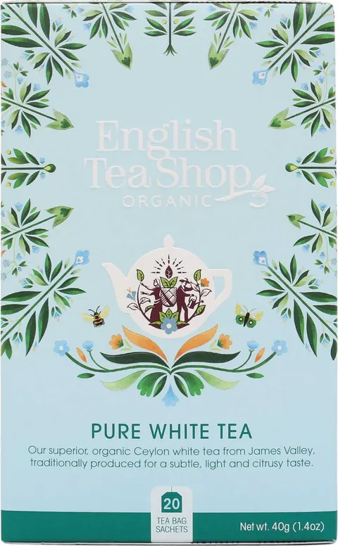 HERBATA BIAŁA BIO 20 x 2 g - ENGLISH TEA SHOP