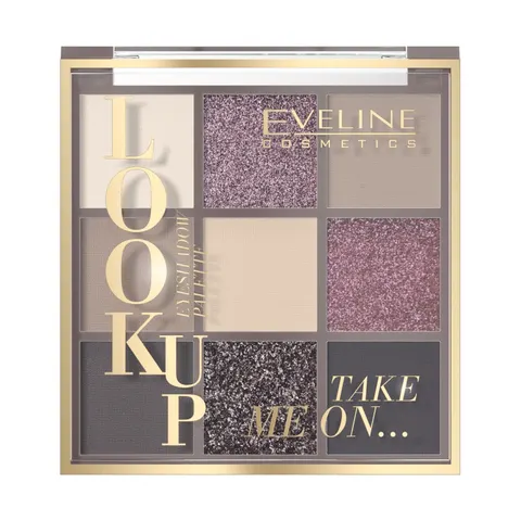 Eveline Cosmetics Dystrybucja sp. z o. o. sp.k - Look Up paleta 9 cieni do powiek Take Me On 10.8g