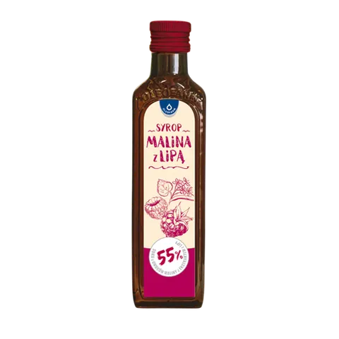 SYROP MALINA Z LIPĄ 250ML OLEOFARM