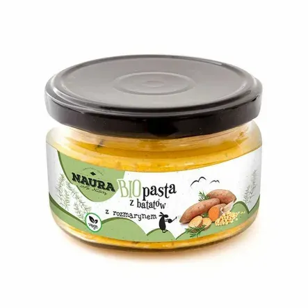 PASTA Z BATATÓW Z ROZMARYNEM BIO 190G NAURA
