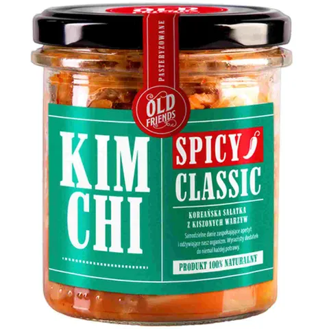 KIMCHI CLASSIC SPICY PASTERYZOWANE 280G - OLD FRIENDS