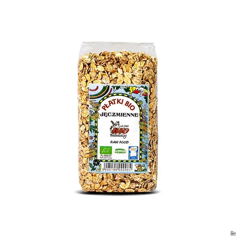 PŁATKI JĘCZMIENNE BIO 300 G BIO BABALSCY