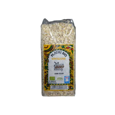 PŁATKI OWSIANE BIO BABALSCY 300G