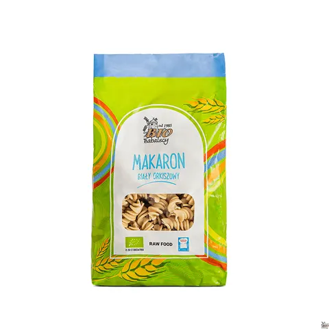 MAKARON ORKISZOWY BIAŁY ŚWIDERKI BIO BABALSCY 400G