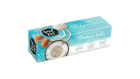 KULKI KOKOSOWE Z MIGDAŁEM 27G FEEL FIT