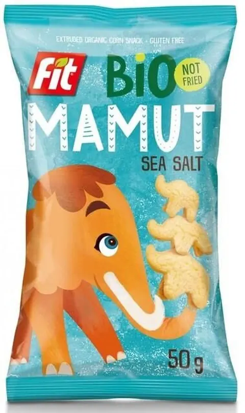 CHRUPKI KUKURYDZIANE SÓL MORSKA B/G BIO 50G MAMUT