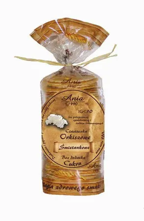 Ciasteczka orkiszowe śmietankowe 120 g Ania