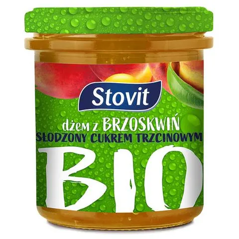 Dżem brzoskwiniowy Stovit BIO, 200 g