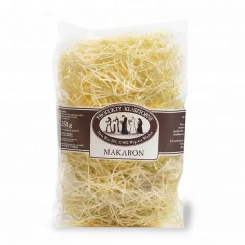 MAKARON NITKA CIENKA 250G PRODUKTY KLASZTORNE