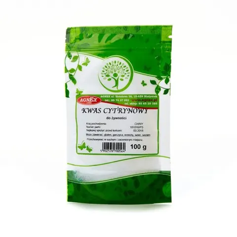 KWAS CYTRYNOWY 100G AGNEX