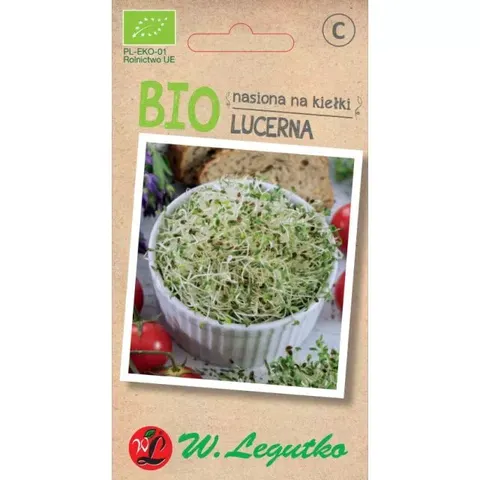 NASIONA NA KIEŁKI LUCERNA BIO 5G LEGUTKO