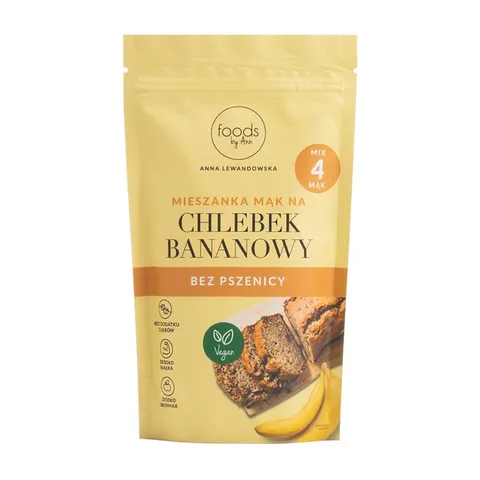 MIX NA CHLEBEK BANANOWY BEZ PSZENICY 250G Foods by Ann