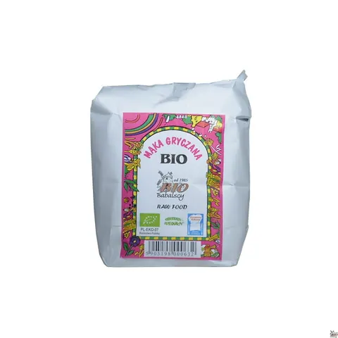 MĄKA GRYCZANA RAZOWA BIO 500G BIO BABALSCY