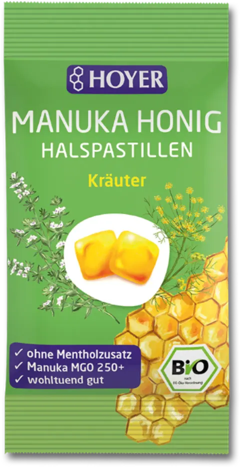 PASTYLKI Z MIODEM MANUKA 30G HOYER
