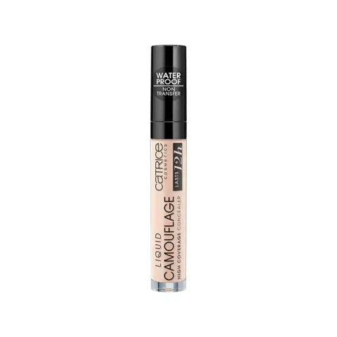 Catrice Liquid Camouflage High Coverage Concealer wodoodporny korektor w płynie 010 Porcellain 5ml