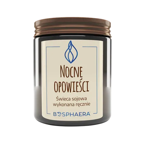 ŚWIECA SOJOWA NOCNE OPOWIEŚCI 190G BOSPHAERA