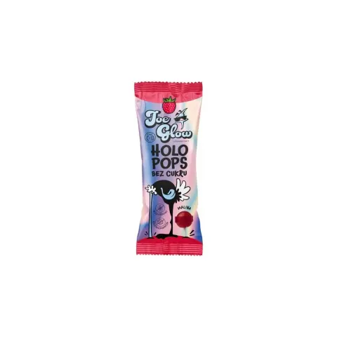 LIZAK KULA BEZ CUKRU MALINOWY HOLOPOPS 8G
