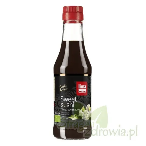 SOS SOJOWY SHOYU SŁODKI DO SUSHI BIO 250ML - LIMA