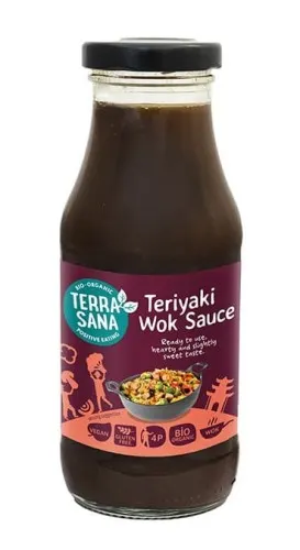 SOS SOJOWY SŁODKI TERIYAKI WOK B/G 240ML TERRASANA