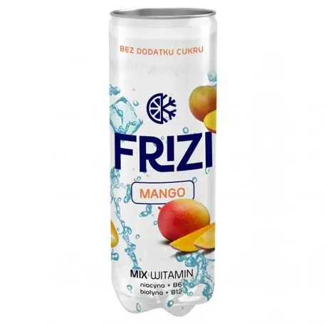 NAPÓJ LEKKI GAZ O SMAKU MANGO 0.33L FRIZI