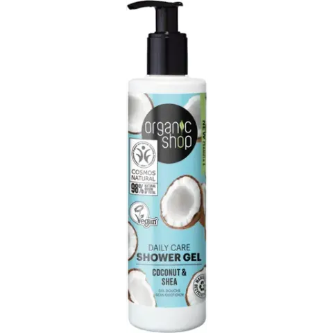 ŻEL POD PRYSZNIC KOKOS SHEA 280ML ORGANIC SHOP